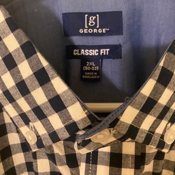 Brand new George Classic fit collared shirt. - Picture 3 of 16
